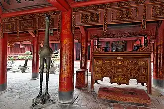 Haupthalle des Literaturtempels