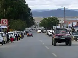 Hauptstraße in Mount Frere