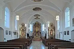 Katholische Pfarrkirche St. Laurentius: Innenraum