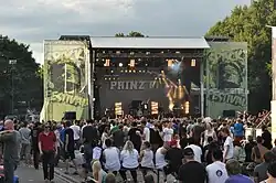 Hauptbühne auf dem Spack!