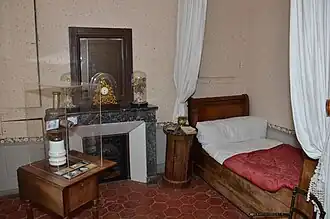 Schlafzimmer der „Tante Léonie“ im Proust-Haus