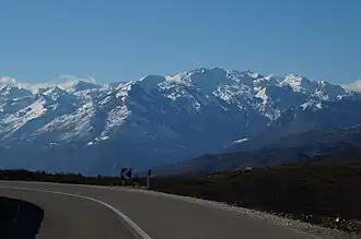 Der Berg von Osten gesehen