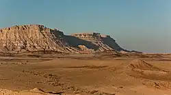 Erodierte Tafelberge