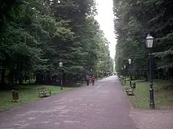 Maksimir-Park, Eingangsweg