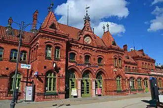 Bahnhofsgebäude Malbork
