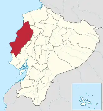 Lage in Ecuador