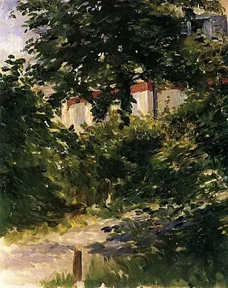 Gartenallee in Rueil (Édouard Manet)