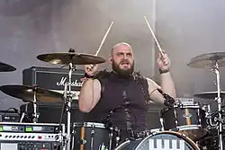 Schlagzeuger Andrea Kert