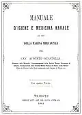 Guastalla: Handbuch der Schifffahrtsmedizin (1861), Titelblatt