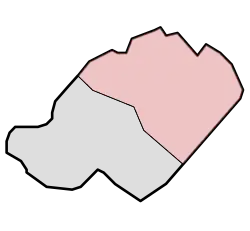 Lage von Reuver in der Gemeinde Beesel