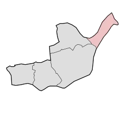 Lage von Heerewaarden in der Gemeinde Maasdriel