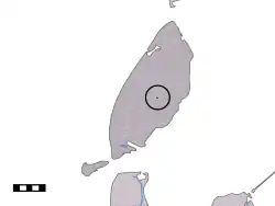 Lage von De Waal in der Gemeinde Texel