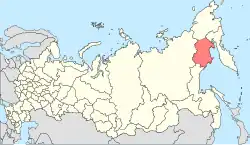 Lage innerhalb Russlands