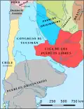 Vereinigte Provinzen des Río de la Plata 1816