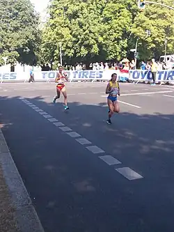 Elena Loyo (links) – Rang&nbsp;23 / Wjera Owtscharuk (rechts) – Rang&nbsp;38