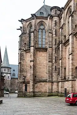 Marburg, Elisabethkirche, Maßwerke ab 1240