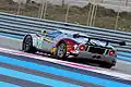 Der Ford GT von Marc VDS beim Test der Le Mans Series auf dem Circuit Paul Ricard im Jahr 2010