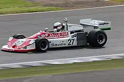 Der einst von Patrick Nève gefahrene March 761