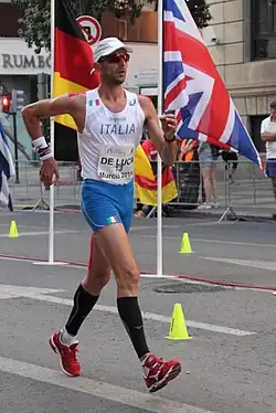 Marco De Luca wurde&nbsp;Sechzehnter