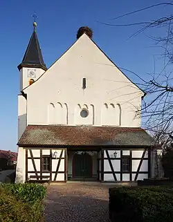 Eingang zur Pfarrkirche
