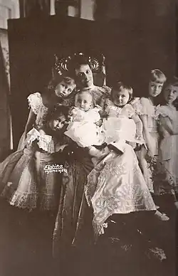 Regentin des Großherzogtums Luxemburg Maria Anna von Portugal, 1903