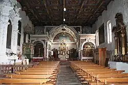 Pfarrkirche Santa Maria Assunta, Blick zum Chor