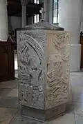 Taufstein der Kirche Maria Hilf in Bamberg, 1966
