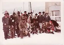 Maschkerer der Zeche Michlbach, 1969