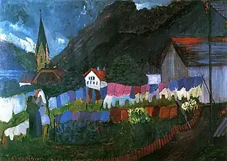 Im Dorf (Marianne von Werefkin)