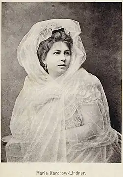 Marie Karchow-Lindner (*&nbsp;1842)