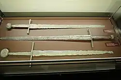 Schwerter im historischen Museum