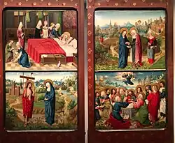 Teil des Aachener Marienlebens