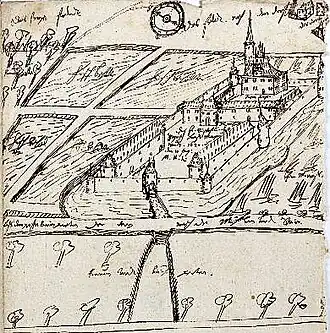 Ehem. Schloss Marientraut in Hanhofen