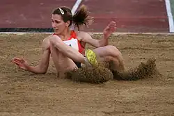 Marija Šestak Rang zwölf mit 13,87&nbsp;m