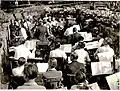 Musikalisches Rahmenprogramm Außenanlage 1950
