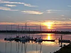 Bootsanlegestelle am Markkleeberger See