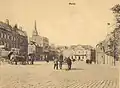 Marktplatz Anfang 20.&nbsp;Jahrhundert