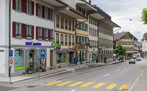 Marktgasse in Huttwil