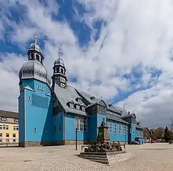Ansicht der Marktkirche von Südwesten