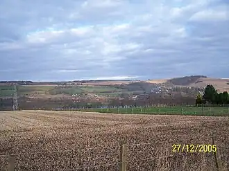 Blick über den Loch of Drumellie auf Kinloch