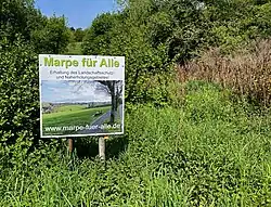 Bürgerinitiative kämpft für den Erhalt des Landschaftsschutzgebietes Marper Wiesen