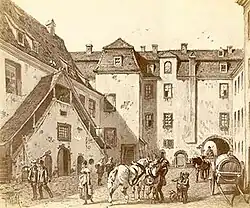 Im Hof des Marstalls