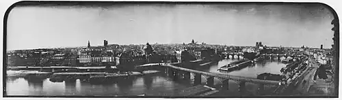 La seine, la rive gauche et l’ile de la Cite