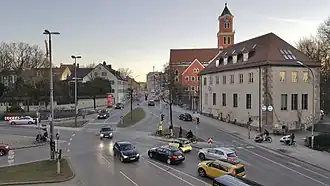 Standort neben der Lutherkirche am Giesinger&nbsp;Berg