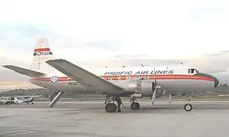 Martin 4-0-4 der Pacific Airlines, 2008