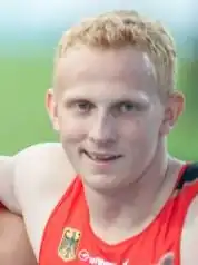 Martin Keller Rang sieben in 10,40&nbsp;s