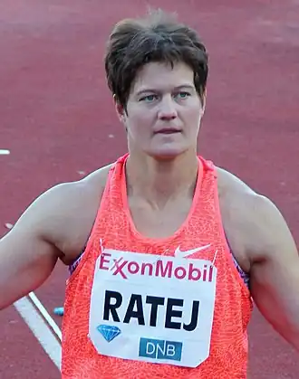 Martina Ratej Rang zwölf mit 59,76&nbsp;m