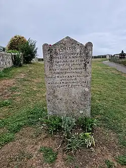 Grab von Mary und Joseph Anning