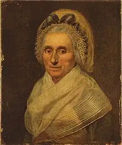 Porträt von Mary Ball Washington, 1786