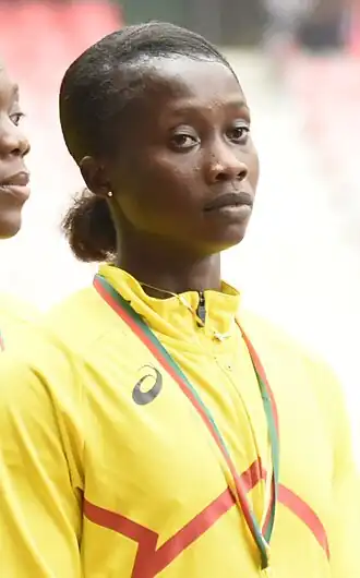 Mary Boakye bei den Afrikameisterschaften 2024 in Douala